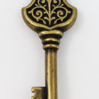 36mm Antique Brass Tierracast Victorian Key Drop #CK600-General Bead