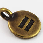 17mm Antique Brass Tierracast Equality Charm #CK619-General Bead