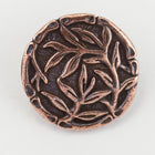 16mm Antique Copper TierraCast Bamboo Button (20 Pcs) #CK636-General Bead