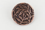 16mm Antique Copper TierraCast Bamboo Button (20 Pcs) #CK636-General Bead