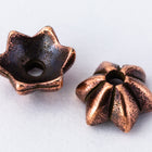 5mm Antique Copper TierraCast Talavera Star Bead Cap (50 Pcs) #CK749-General Bead