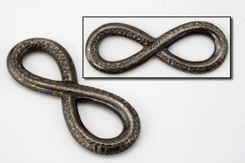 32mm Gunmetal Tierracast Pewter Infinity Knot-General Bead