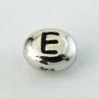 6mm x 5mm Antique Silver TierraCast Pewter Letter "E" Bead #CKE237