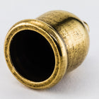 8mm Antique Brass Tierracast Taj Mahal Cord End (5 Pcs) #CKE366-General Bead