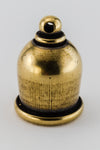 8mm Antique Brass Tierracast Taj Mahal Cord End (5 Pcs) #CKE366-General Bead
