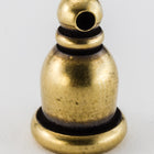 2mm Antique Brass Tierracast Taj Mahal Cord End (20 Pcs) #CKE424-General Bead