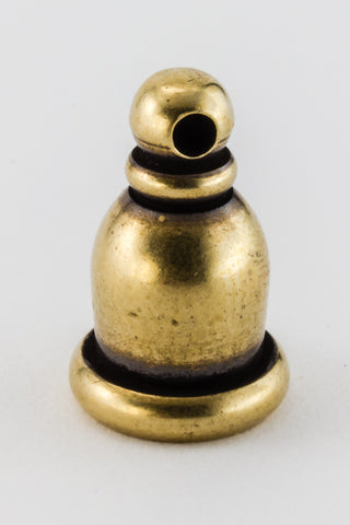 2mm Antique Brass Tierracast Taj Mahal Cord End (20 Pcs) #CKE424-General Bead