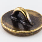 12mm Antique Brass Tierracast Lotus Button (20 Pcs) #CKE384-General Bead