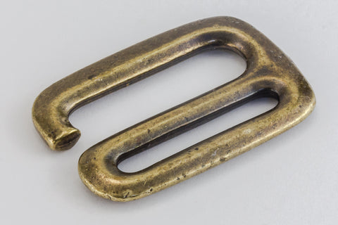 3/4 Antique Brass TierraCast E Hook Clasp #CK415 – General Bead