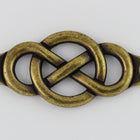 35mm Antique Brass Tierracast Infinity Centerpiece (10 Pcs) #CK488-General Bead