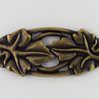 33mm Antique Brass Tierracast Leaf Centerpiece (10 Pcs) #CK490-General Bead