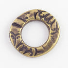 1/2" Antique Brass Tierracast Flora Ring Connector (20 Pcs) #CK507-General Bead
