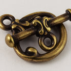 13mm Antique Brass Tierracast Pewter Classic Toggle Clasp #CK527-General Bead