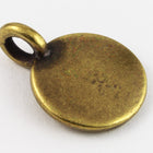 17mm Antique Brass Tierracast Blank Charm #CK618-General Bead