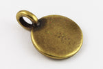 17mm Antique Brass Tierracast Blank Charm #CK618-General Bead
