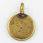 17mm Antique Brass Tierracast Blank Charm #CK618-General Bead