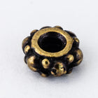 4mm Antique Brass TierraCast Pewter "Turkish" Bead (50 Pcs) #CK768-General Bead