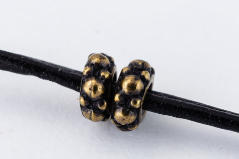 4mm Antique Brass TierraCast Pewter "Turkish" Bead (50 Pcs) #CK768-General Bead