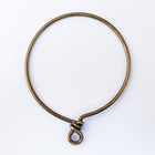 42mm Antique Brass TierraCast Brass Wire Hoop 15 Gauge (6 Pcs) #CK804-General Bead