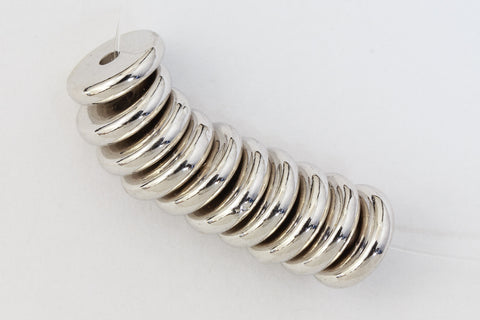 3mm Antique Silver Tierracast Heishi Disc #CKF208-General Bead