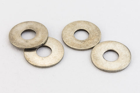 6mm Antique Silver Tierracast Micro Washer #CKF206-General Bead