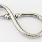 33mm Antique Pewter Tierracast Pewter Classic Hook Clasp (10 Sets) #CK556-General Bead