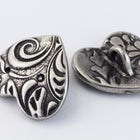 15mm Antique Pewter TierraCast Amor Button (20 Pcs) #CK646-General Bead