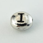 6mm x 5mm Antique Silver Tierracast Pewter Letter "I" Bead #CKI237-General Bead