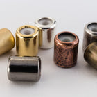 5mm x 4mm String-On Clasp (Gold, Silver, Gunmetal, Ant. Copper, Ant. Brass, Ant. Silver, Matte Gold) #CL210-General Bead