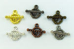 11mm Bright Silver Toggle Clasp #CLB208-General Bead