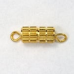 17mm Gold Barrel Clasp #CLA004-General Bead