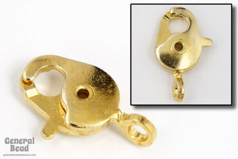 12mm Gold Crab Claw Clasp #XCLA034 SOLD OUT-General Bead
