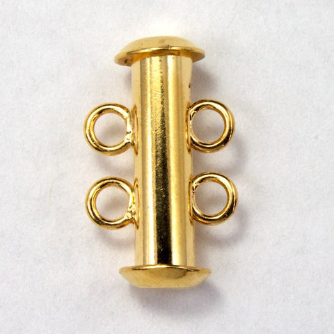 15mm Gold Slide Clasp #CLA046-General Bead