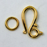 20mm Gold Decorative Hook Clasp #CLA141-General Bead