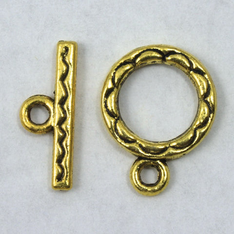 12mm Gold Toggle Clasp #CLA145-General Bead