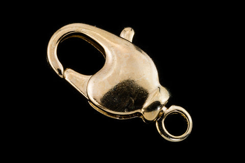 9mm x 17mm Bright Gold Swivel Lobster Clasp #CLA151-General Bead
