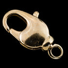 7mm x 14mm Bright Gold Swivel Lobster Clasp #CLA021-General Bead