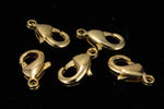 5mm x 9mm Bright Gold Lobster Clasp #CLA152-General Bead