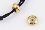 8mm x 4mm Bright Gold String-On Clasp #CLA211-General Bead
