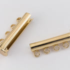 26mm x 10mm Bright Gold 4 Loop Magnetic Slide Clasp #CLA189-General Bead
