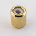 5mm x 4mm Bright Gold String-On Clasp #CLA210-General Bead