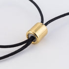 5mm x 4mm Bright Gold String-On Clasp #CLA210-General Bead