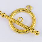 21mm x 36mm Bright Gold Toggle Clasp #CLA193-General Bead