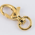 30mm x 15mm Bright Gold Swivel Lobster Clasp #CLA200-General Bead