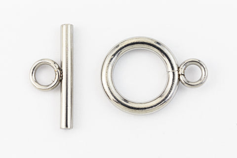 12mm Stainless Steel Simple Toggle Clasp #CLA201-General Bead