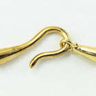 24mm Bright Gold Hook and Eye Clasp #CLA209-General Bead