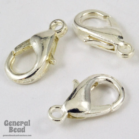 12mm Silver Lobster Clasp #CLB011-General Bead