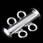 15mm Silver Slide Clasp #CLB046-General Bead