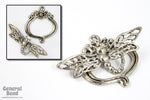 30mm Antique Silver Dragonfly Toggle Clasp #CLB125-General Bead