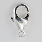 5mm x 9mm Bright Silver Lobster Clasp #CLB152-General Bead